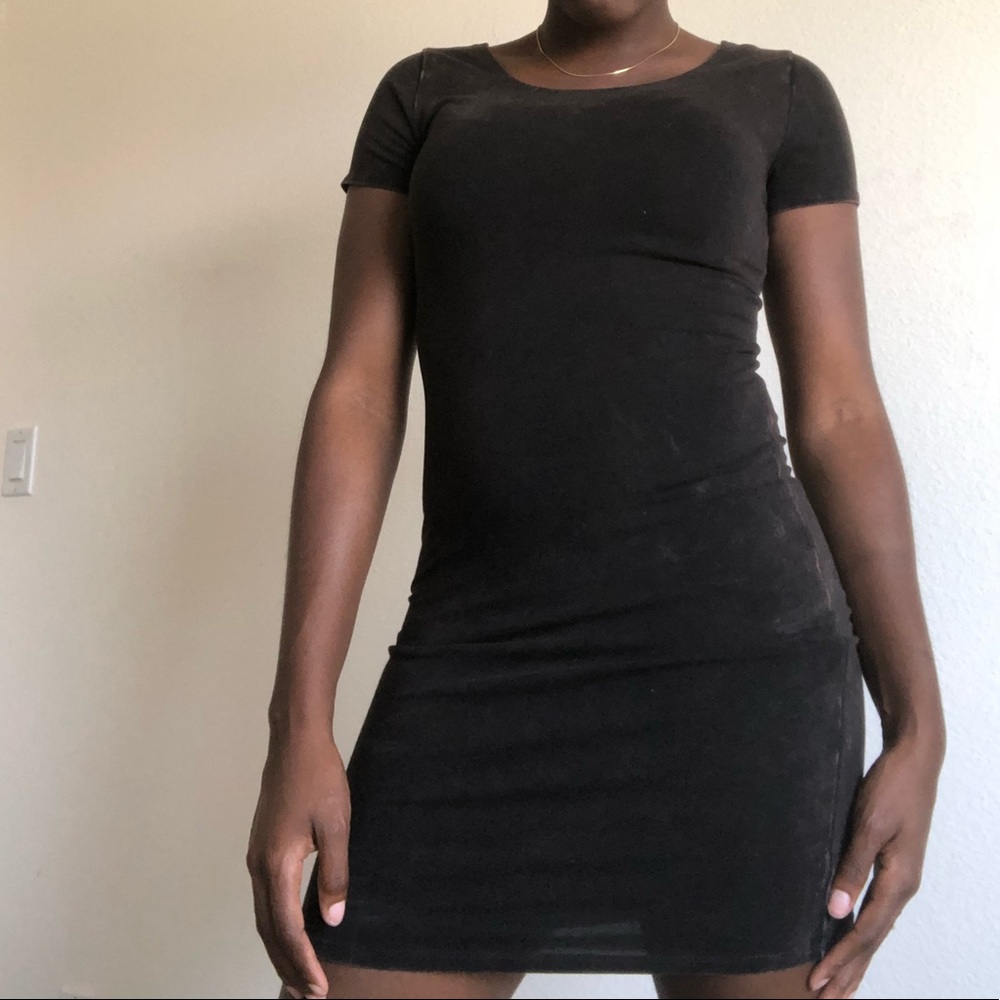 90’s Acid Wash Style Bodycon Dress 🌞